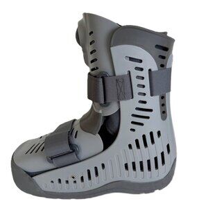 Ossur Rebound Air Walker Boot Size Medium Gray Low Top